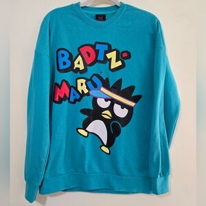 Sanrio Badtz-Maru Graphic Sweater Oversized